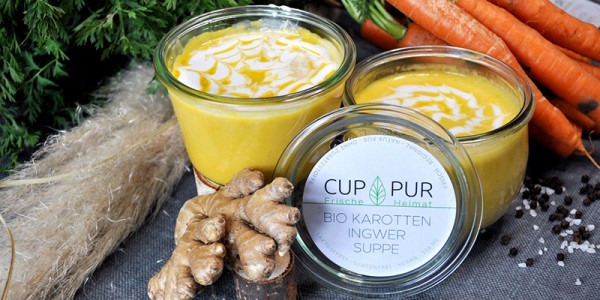 BIO Karotten-Ingwer-Suppe