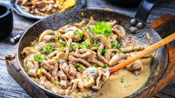 Vegan Züricher Geschnetzeltes
