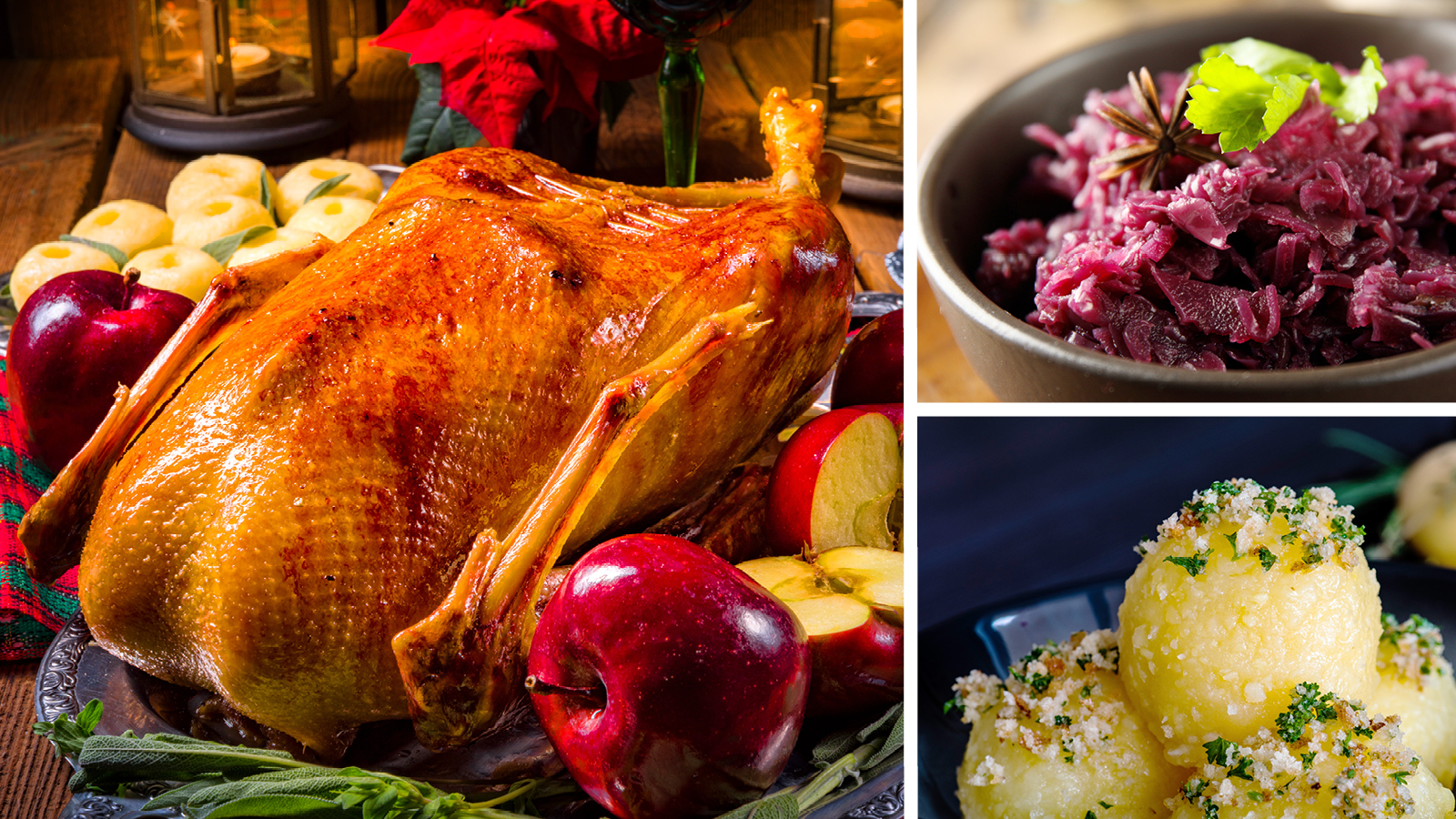 MENÜ WEIHNACHTSGANS gefüllt