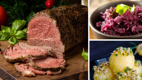 MENÜ RINDERBRATEN klassisch